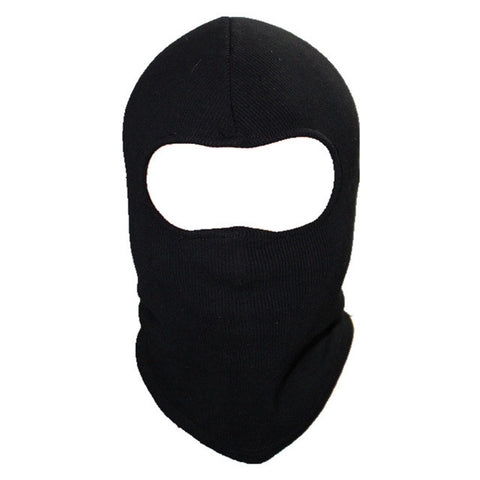 Black Punisher Mask Wide Basic