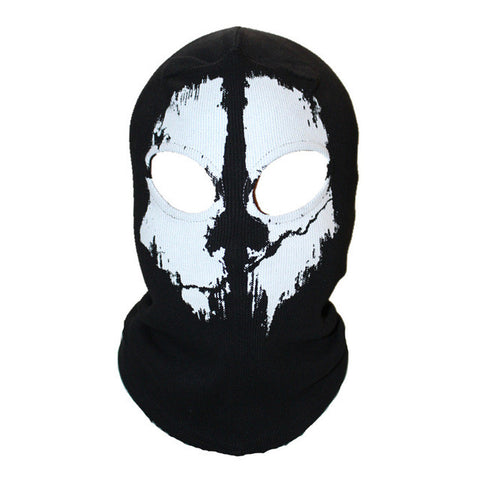 Black Punisher Mask Ghost skull